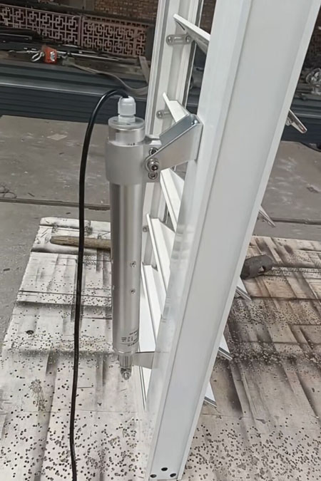 電動(dòng)鋁合金百葉窗